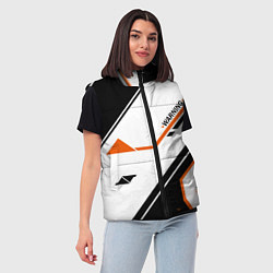 Женский жилет CS:GO Asiimov P250 Style, цвет: 3D-черный — фото 2