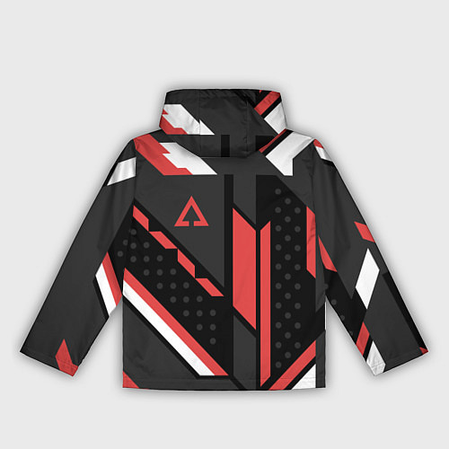 Женская ветровка CS:GO Cyrex Pattern / 3D-Черный – фото 2