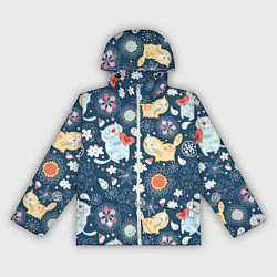 Женская ветровка Котята