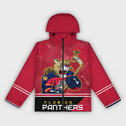 Ветровка с капюшоном женская Florida Panthers, цвет: 3D-черный