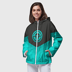 Ветровка с капюшоном женская Immortals Uniform, цвет: 3D-белый — фото 2