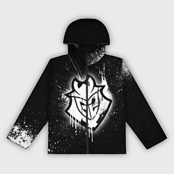 Ветровка с капюшоном женская Gamers 2: Black collection, цвет: 3D-черный
