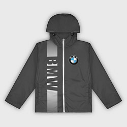 Ветровка с капюшоном женская BMW SPORT, цвет: 3D-белый