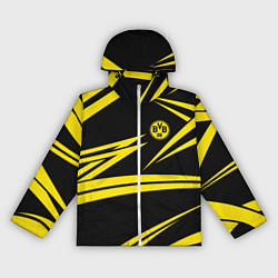 Ветровка с капюшоном женская FC Borussia: BVB Sport, цвет: 3D-белый