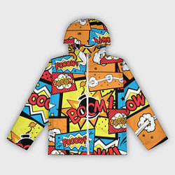 Ветровка с капюшоном женская Boom Pop Art, цвет: 3D-белый