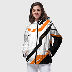 Ветровка с капюшоном женская CS:GO Asiimov Light, цвет: 3D-черный — фото 2
