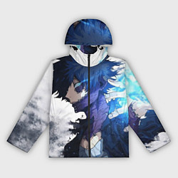 Ветровка с капюшоном женская Академия героев - Даби, цвет: 3D-черный
