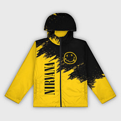 Ветровка с капюшоном женская NIRVANA, цвет: 3D-черный