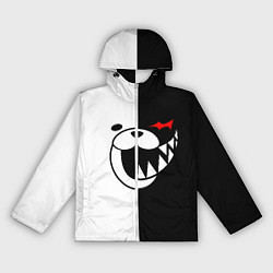 Ветровка с капюшоном женская MONOKUMA, цвет: 3D-белый