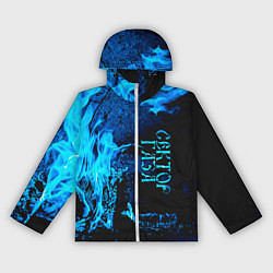 Ветровка с капюшоном женская Сектор Газа, цвет: 3D-белый