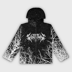 Ветровка с капюшоном женская GHOSTEMANE, цвет: 3D-черный