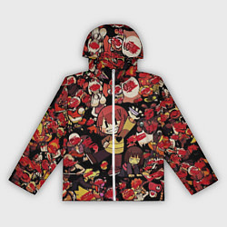 Ветровка с капюшоном женская UNDERTALE CHARA, цвет: 3D-белый