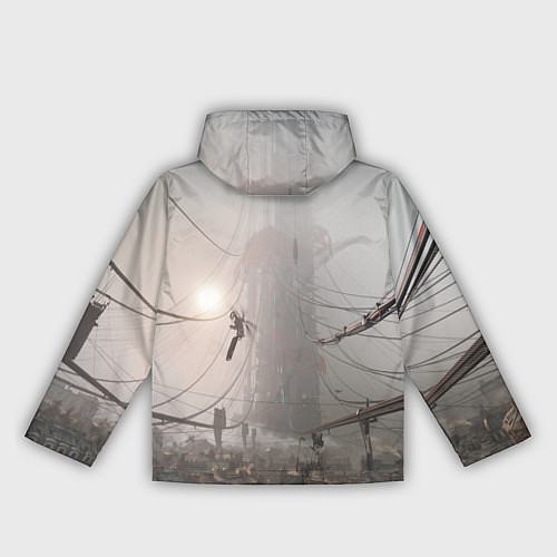 Женская ветровка HALF-LIFE / 3D-Черный – фото 2