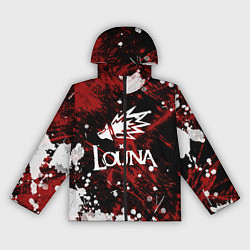 Ветровка с капюшоном женская Louna, цвет: 3D-черный
