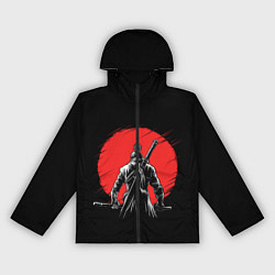 Ветровка с капюшоном женская Sekiro: Shadows Die Twice, цвет: 3D-черный
