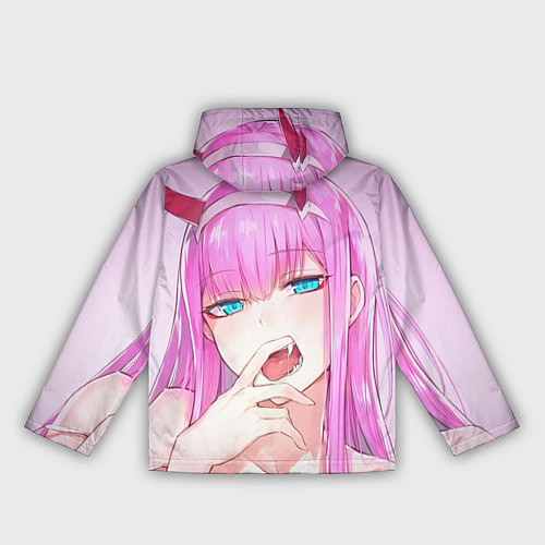 Женская ветровка Ahegao / 3D-Черный – фото 2