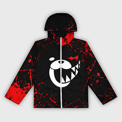 Ветровка с капюшоном женская MONOKUMA, цвет: 3D-белый