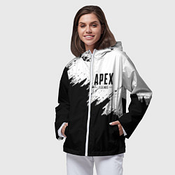 Ветровка с капюшоном женская APEX LEGENDS, цвет: 3D-белый — фото 2