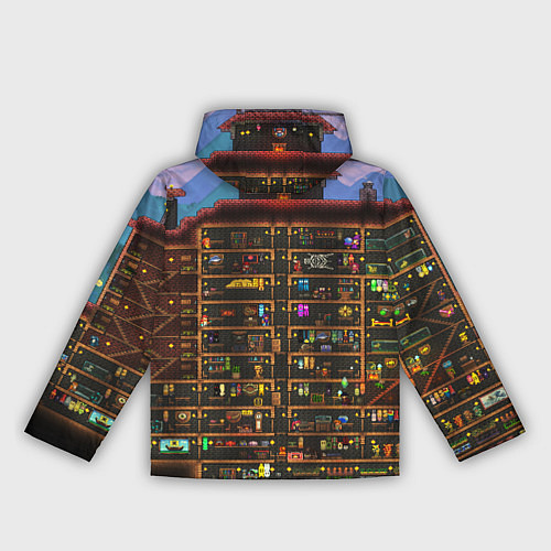 Женская ветровка TERRARIA / 3D-Черный – фото 2