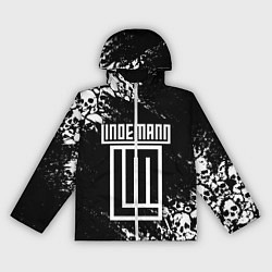 Ветровка с капюшоном женская LINDEMANN, цвет: 3D-белый