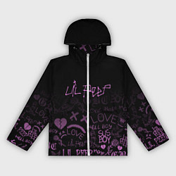 Ветровка с капюшоном женская LIL PEEP, цвет: 3D-белый