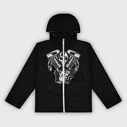 Женская ветровка Движковый череп