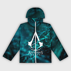 Ветровка с капюшоном женская ASSASSINS CREED, цвет: 3D-белый