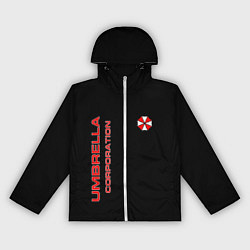 Ветровка с капюшоном женская Umbrella Corporation, цвет: 3D-белый