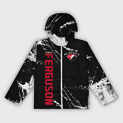 Ветровка с капюшоном женская Tony Ferguson, цвет: 3D-белый