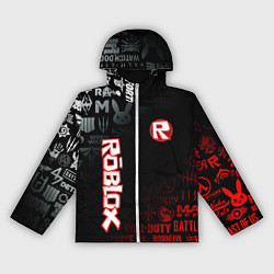 Ветровка с капюшоном женская ROBLOX, цвет: 3D-белый