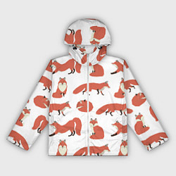 Ветровка с капюшоном женская Лисий хвост, цвет: 3D-белый