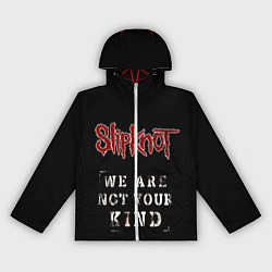Ветровка с капюшоном женская SLIPKNOT WANYK, цвет: 3D-белый