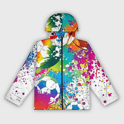 Женская ветровка Football Paints