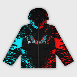 Ветровка с капюшоном женская DEVIL MAY CRY, цвет: 3D-черный