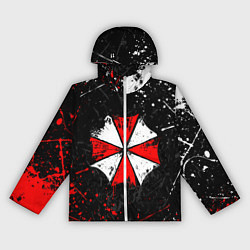 Ветровка с капюшоном женская RESIDENT EVIL UMBRELLA, цвет: 3D-белый