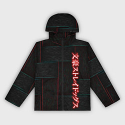 Ветровка с капюшоном женская Bungou Stray Dogs, цвет: 3D-черный