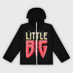 Ветровка с капюшоном женская Little Big, цвет: 3D-белый