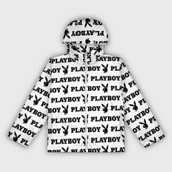 Ветровка с капюшоном женская PLAYBOY, цвет: 3D-белый