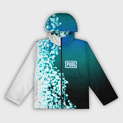 Ветровка с капюшоном женская PUBG, цвет: 3D-черный