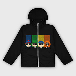 Ветровка с капюшоном женская South Park, цвет: 3D-белый