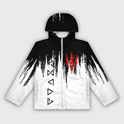 Ветровка с капюшоном женская The Witcher, цвет: 3D-белый