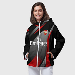 Ветровка с капюшоном женская ARSENAL UNIFORM, цвет: 3D-белый — фото 2