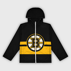 Ветровка с капюшоном женская BOSTON BRUINS NHL, цвет: 3D-белый