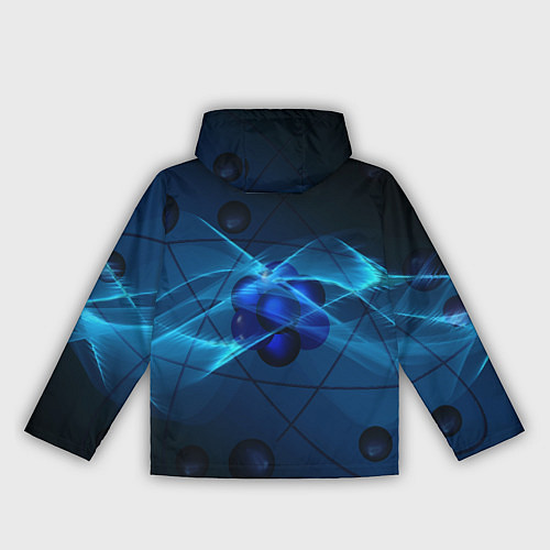 Женская ветровка Атом / 3D-Черный – фото 2