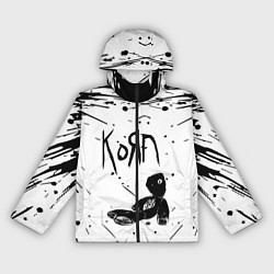 Ветровка с капюшоном женская Korn, цвет: 3D-черный