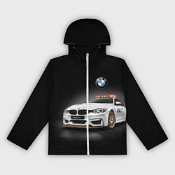 Ветровка с капюшоном женская Safety car, цвет: 3D-белый