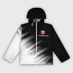 Ветровка с капюшоном женская Амбрелла, цвет: 3D-белый