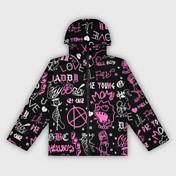 Ветровка с капюшоном женская LIL PEEP, цвет: 3D-черный