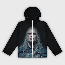 Ветровка с капюшоном женская Ведьмак 2 сезон, цвет: 3D-белый