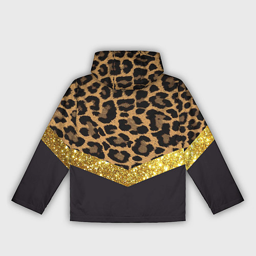 Женская ветровка Леопардовый принт / 3D-Черный – фото 2